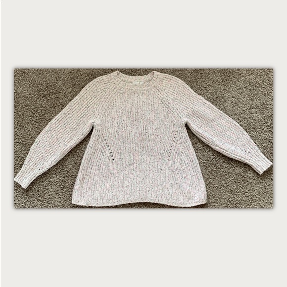 Cotton Blend Gap Sweater - Picture 1 of 4